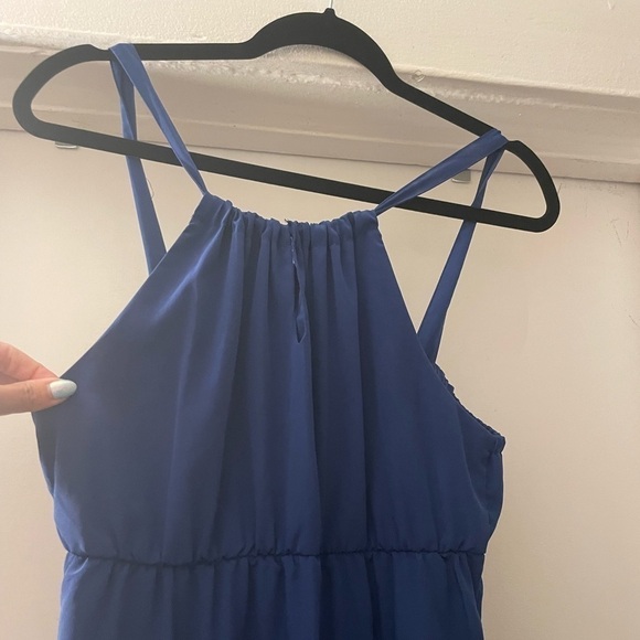 Old Navy Blue Maxi Dress Size Large - Picture 11 of 11